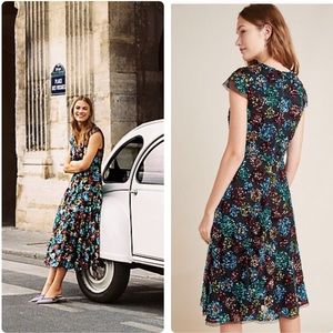 Anthropologie Glenna sequin dress